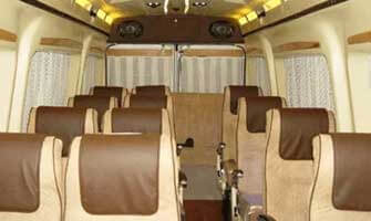 Maharaja Tempo Traveller With Sofa On Rent